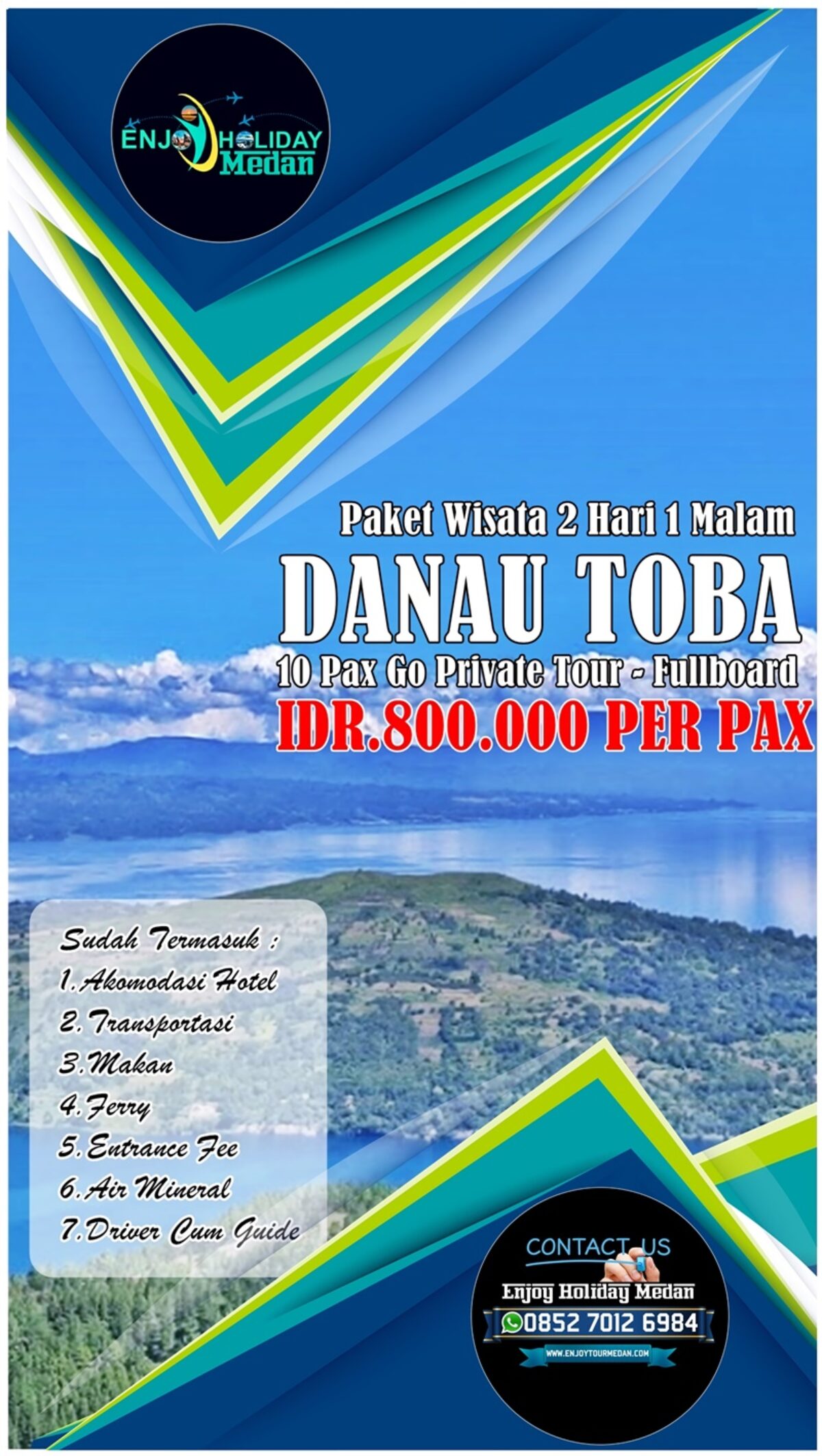 Paket Wisata Medan Danau Toba - Paket Wisata Danau Toba